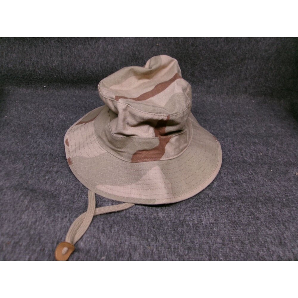 Sun Hot Weather Boonie Hat Size 7 Desert Camouflage Ripstop Military Style